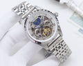 Patek Philippe Silver White Bracelet Watch — hero